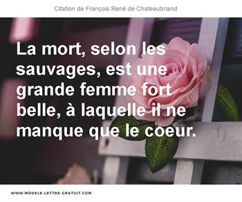 Citations François René de Chateaubriand