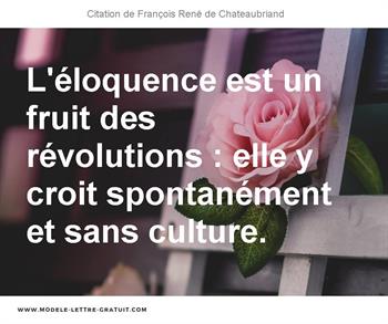 Citations François René de Chateaubriand