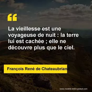 Citation François René de Chateaubriand