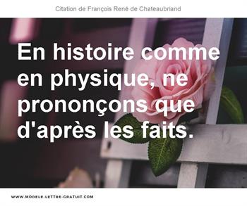 Citations François René de Chateaubriand