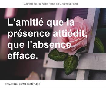 Citations François René de Chateaubriand