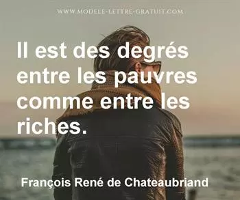 Citation de François René de Chateaubriand
