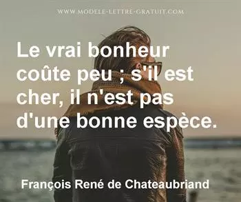 Citation de François René de Chateaubriand