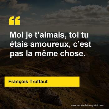 Citation de François Truffaut