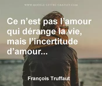 Citation de François Truffaut