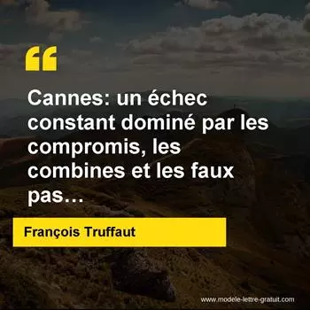 Citation François Truffaut