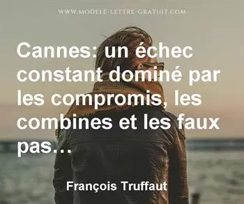Citation de François Truffaut