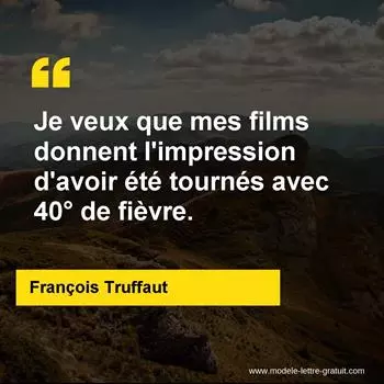 Citation François Truffaut