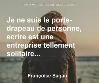Citation de Françoise Sagan