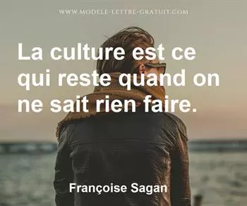 Citation de Françoise Sagan
