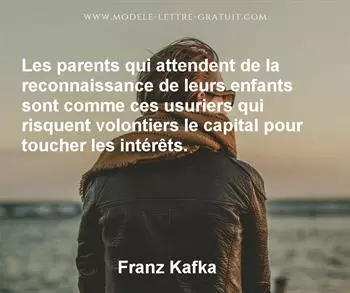 Citation de Franz Kafka