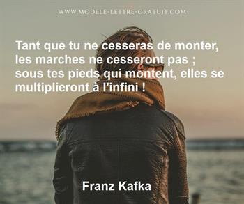 Citation de Franz Kafka