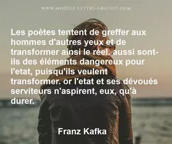 Citation de Franz Kafka