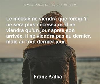 Citation de Franz Kafka