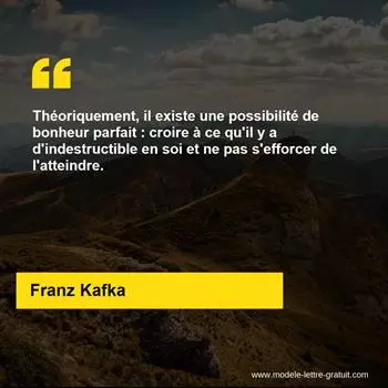 Citation Franz Kafka