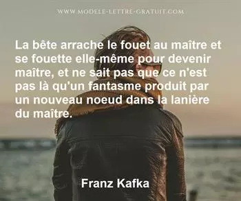 Citation de Franz Kafka