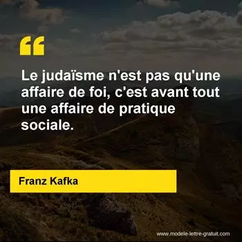 Citation Franz Kafka