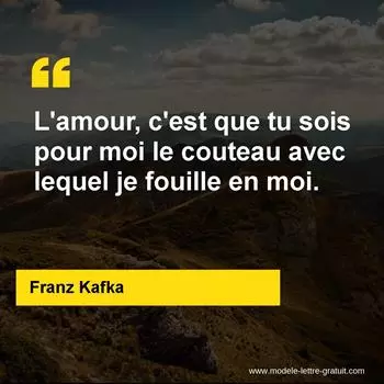 Citation Franz Kafka