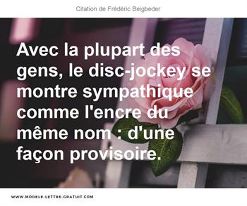 Citations Frédéric Beigbeder