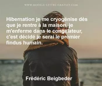 Citation de Frédéric Beigbeder