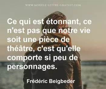 Citation de Frédéric Beigbeder