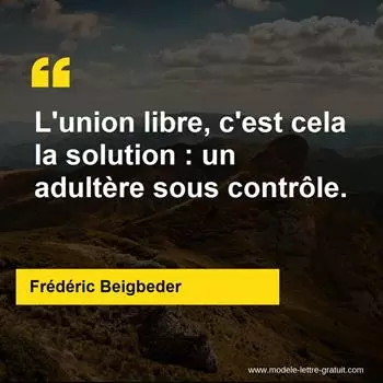 Citation Frédéric Beigbeder