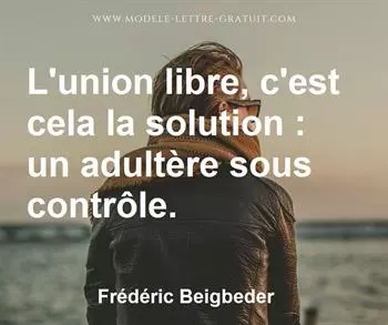 Citation de Frédéric Beigbeder
