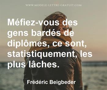 Citation de Frédéric Beigbeder