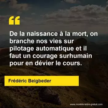 Citation Frédéric Beigbeder