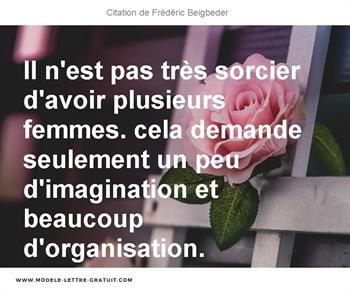 Citations Frédéric Beigbeder