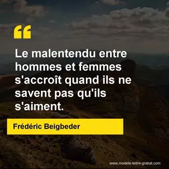 Citation Frédéric Beigbeder