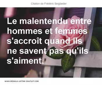 Citations Frédéric Beigbeder