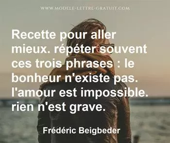 Citation de Frédéric Beigbeder