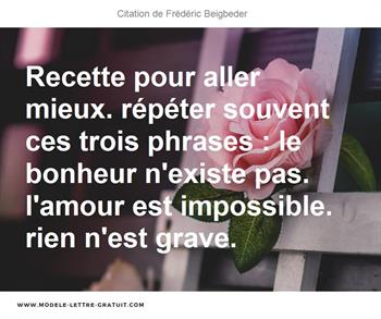 Citations Frédéric Beigbeder