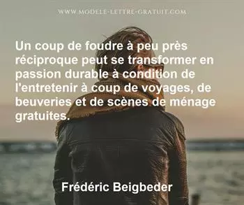 Citation de Frédéric Beigbeder