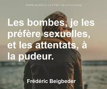 Citation de Frédéric Beigbeder