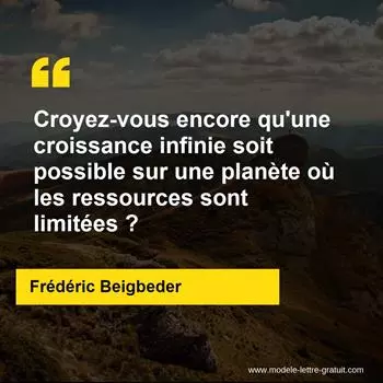Citation Frédéric Beigbeder