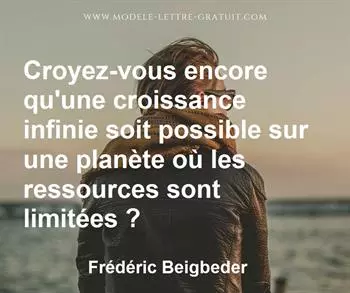 Citation de Frédéric Beigbeder