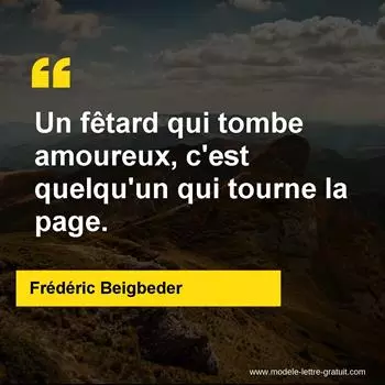 Citation Frédéric Beigbeder