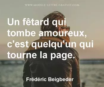 Citation de Frédéric Beigbeder