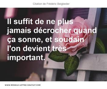 Citations Frédéric Beigbeder