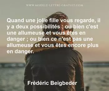 Citation de Frédéric Beigbeder