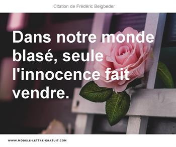Citations Frédéric Beigbeder