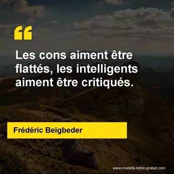 Citation Frédéric Beigbeder