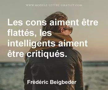 Citation de Frédéric Beigbeder