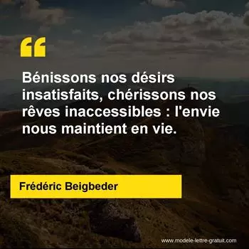 Citation Frédéric Beigbeder