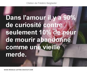 Citations Frédéric Beigbeder