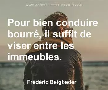 Citation de Frédéric Beigbeder