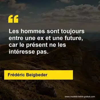Citation Frédéric Beigbeder