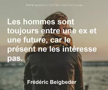 Citation de Frédéric Beigbeder